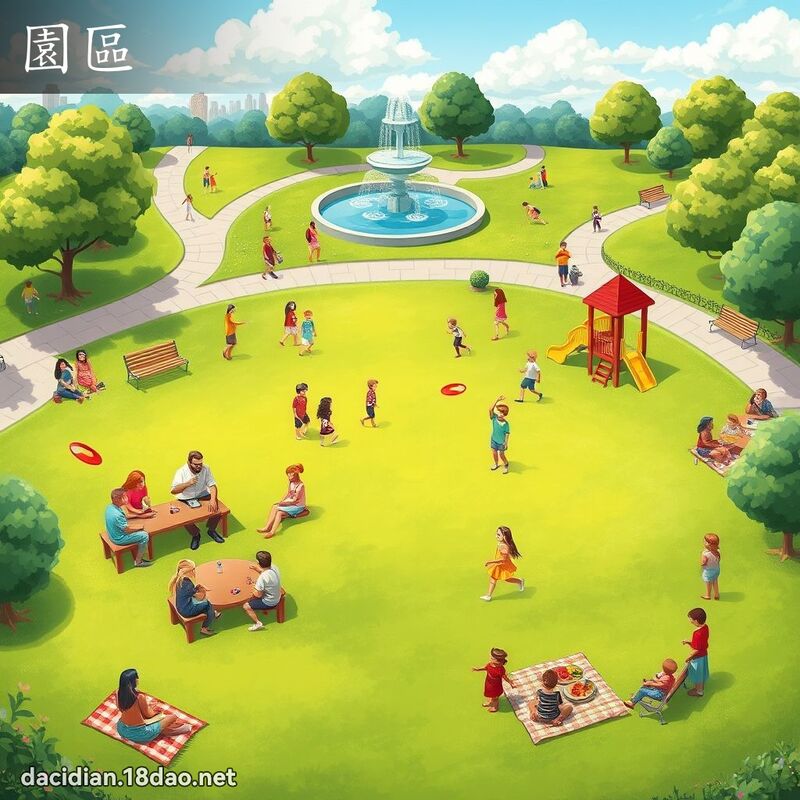園區 - 國語大辭典配圖