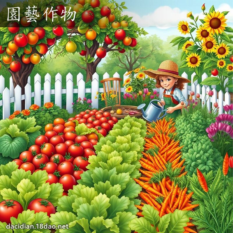 園藝作物 - 國語大辭典配圖