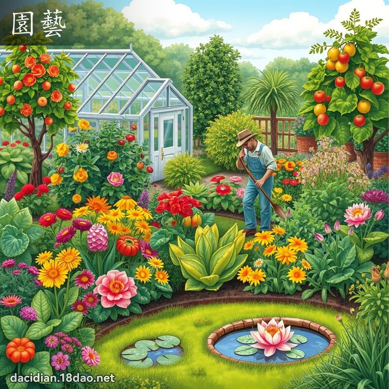 園藝 - 國語大辭典配圖