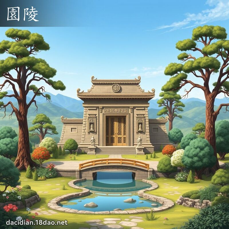 园陵 - 国语大辞典配图