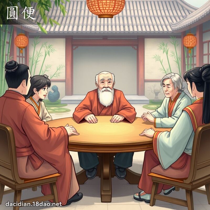 圓便 - 國語大辭典配圖