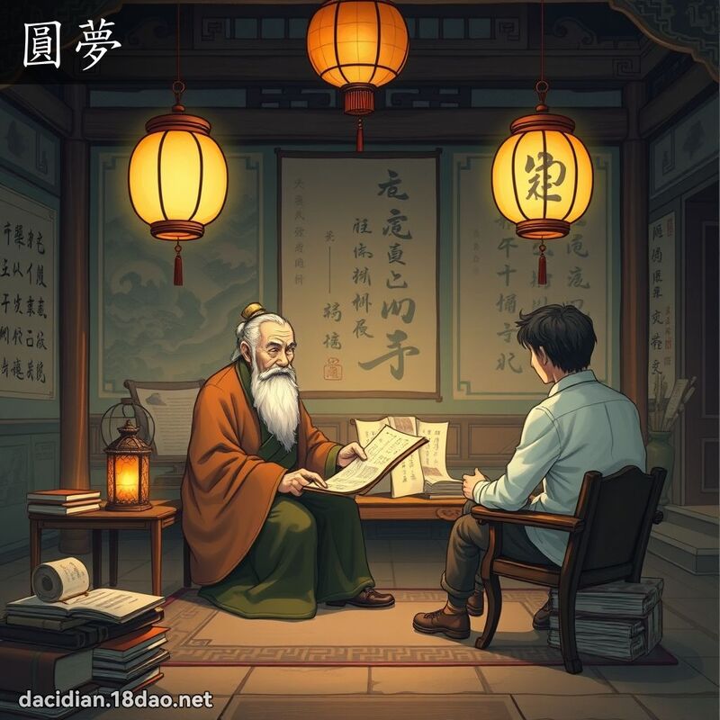 圓夢 - 國語大辭典配圖