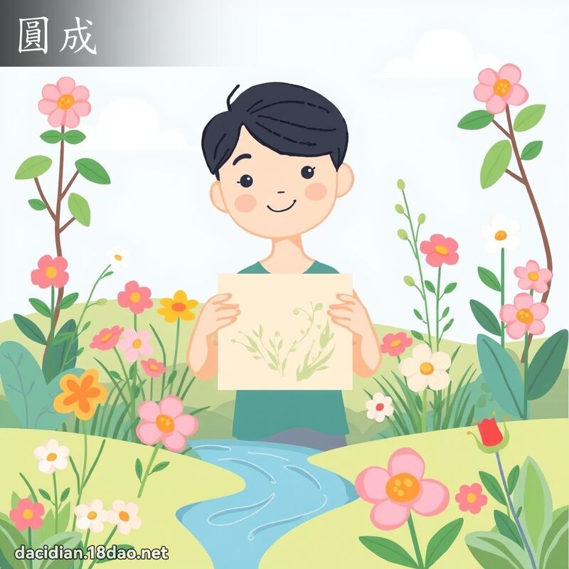 圆成 - 国语大辞典配图