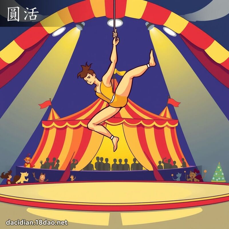 词语: 圆活 (多意词)