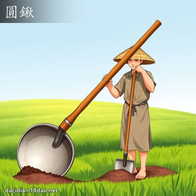 圆锹 - 国语大辞典配图