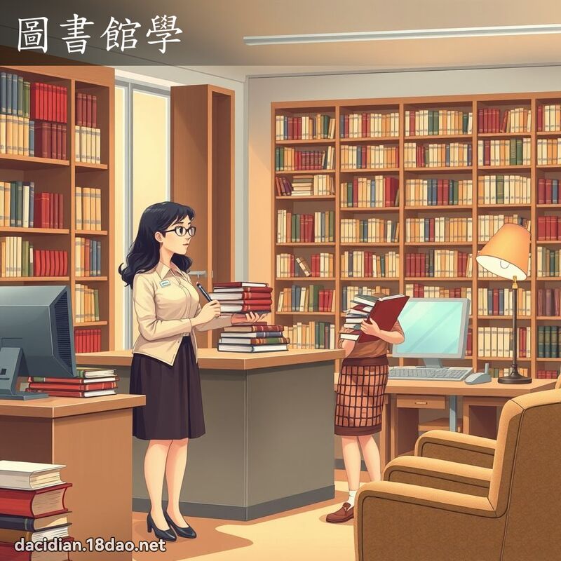 圖書館學 - 國語大辭典配圖