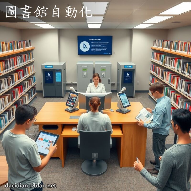 圖書館自動化 - 國語大辭典配圖