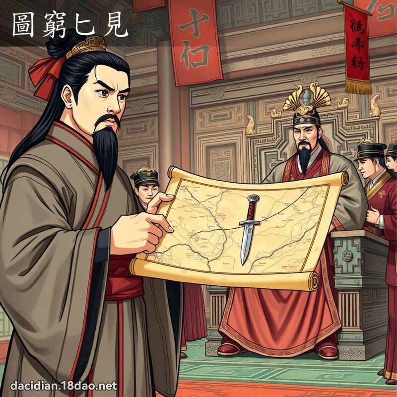 图穷匕见 - 国语大辞典配图
