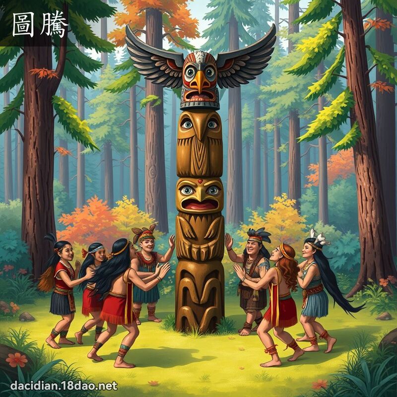 圖騰 - 國語大辭典配圖