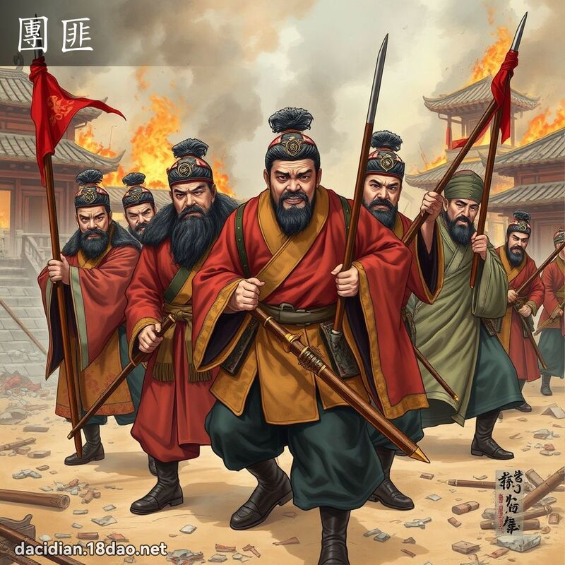 團匪 - 國語大辭典配圖