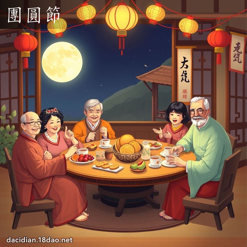 團圓節 - 國語大辭典配圖