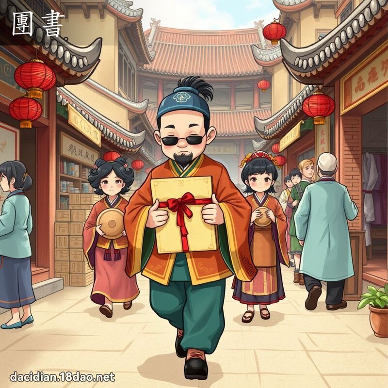 團書 - 國語大辭典配圖