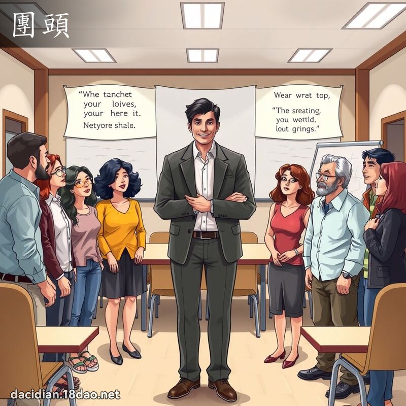 团头 - 国语大辞典配图
