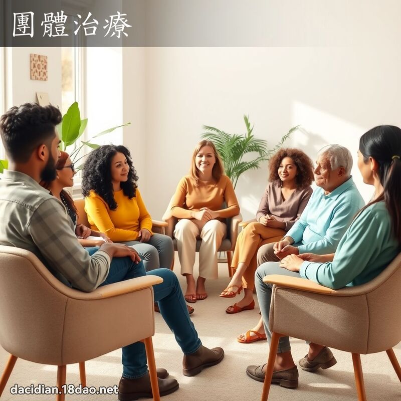 团体治疗 - 国语大辞典配图