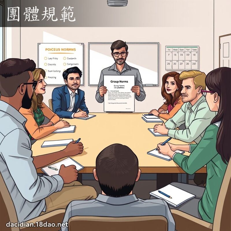 团体规范 - 国语大辞典配图