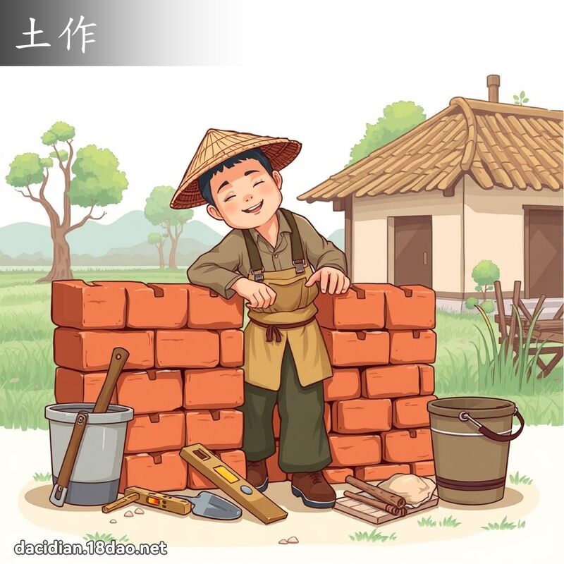 土作 - 國語大辭典配圖