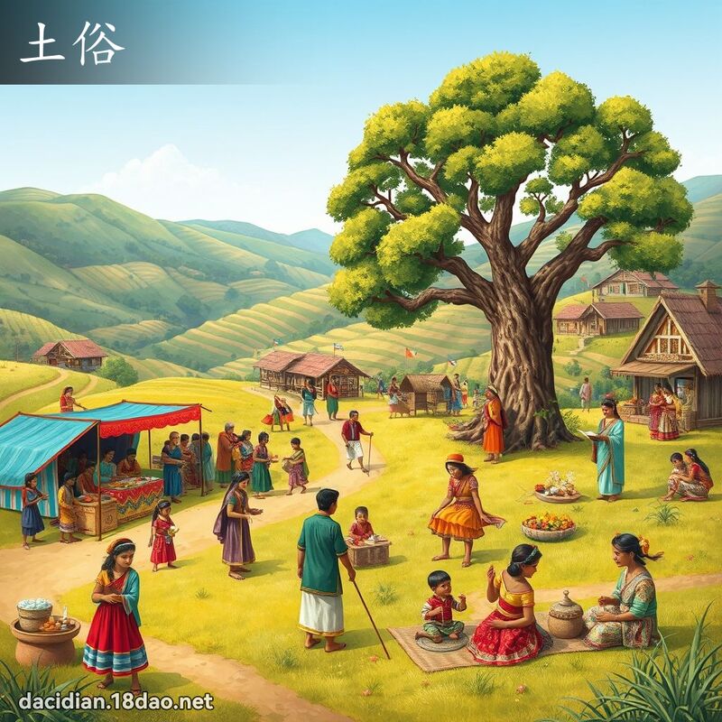 土俗 - 国语大辞典配图