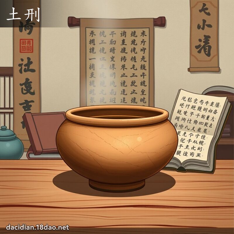 土刑 - 國語大辭典配圖