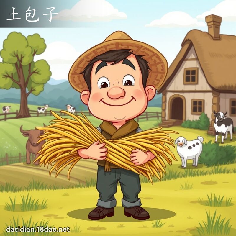 土包子 - 国语大辞典配图