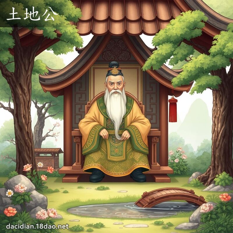 土地公 - 國語大辭典配圖