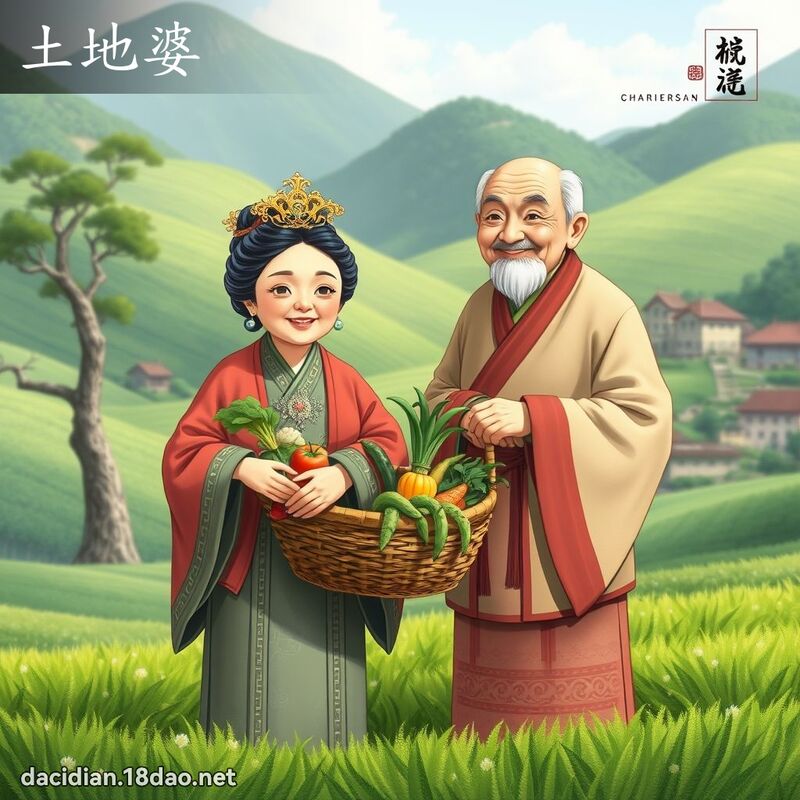 土地婆 - 国语大辞典配图