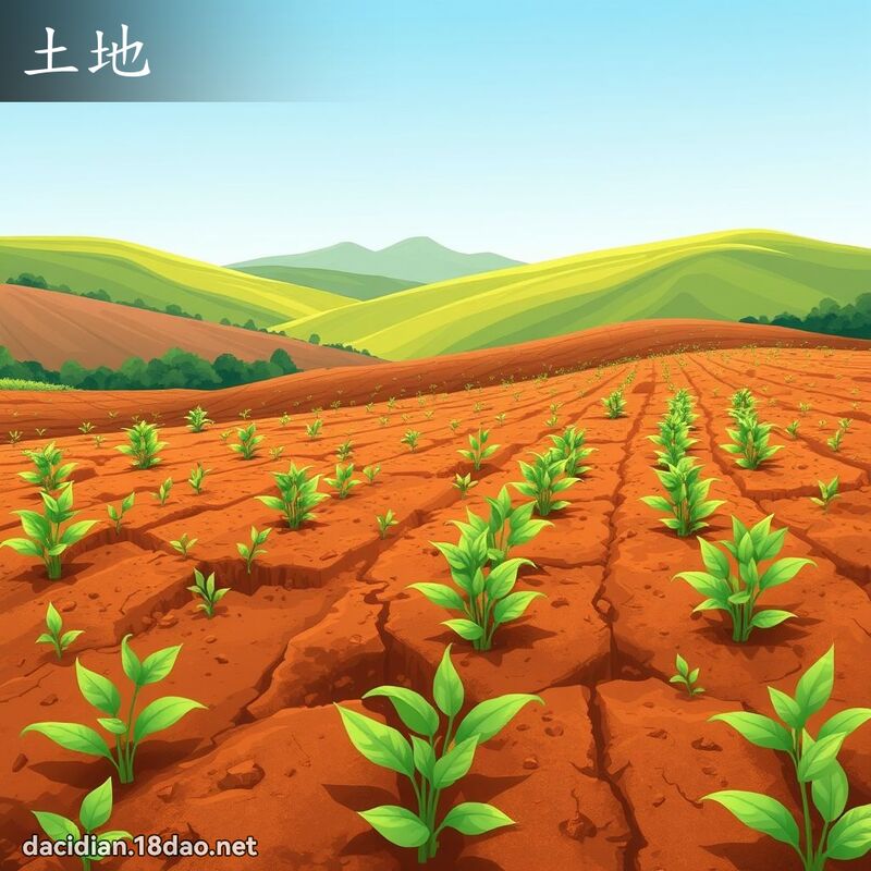 土地 - 国语大辞典配图