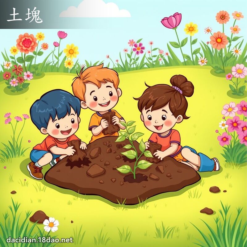 土块 - 国语大辞典配图