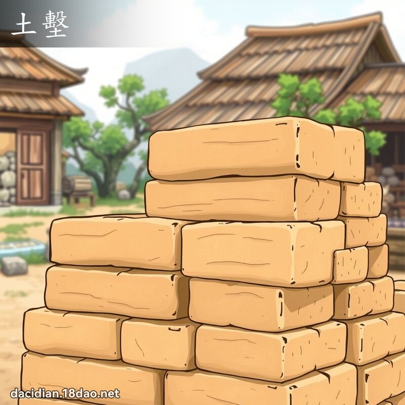 土墼 - 國語大辭典配圖