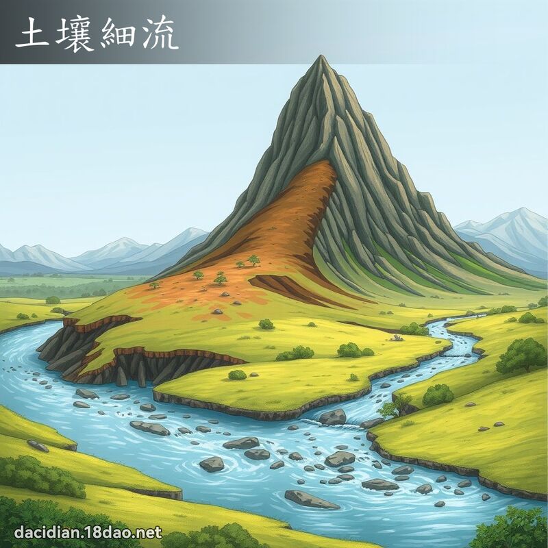 土壤細流 - 國語大辭典配圖