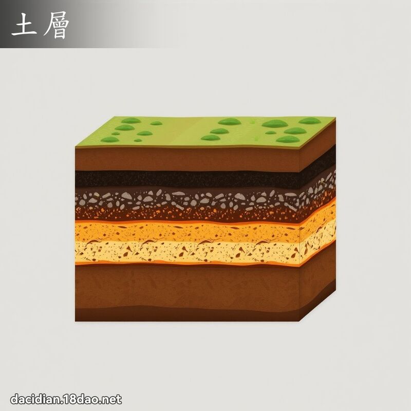土层 - 国语大辞典配图