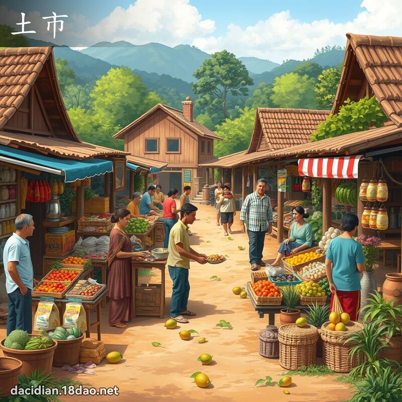 土市 - 國語大辭典配圖