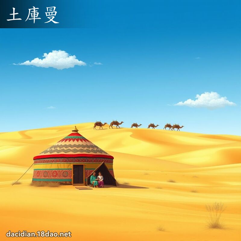 土库曼 - 国语大辞典配图