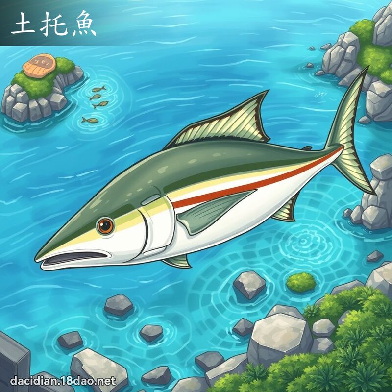 土托鱼 - 国语大辞典配图