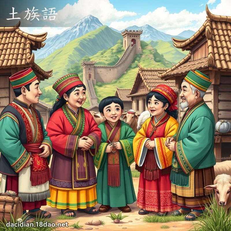 土族語 - 國語大辭典配圖