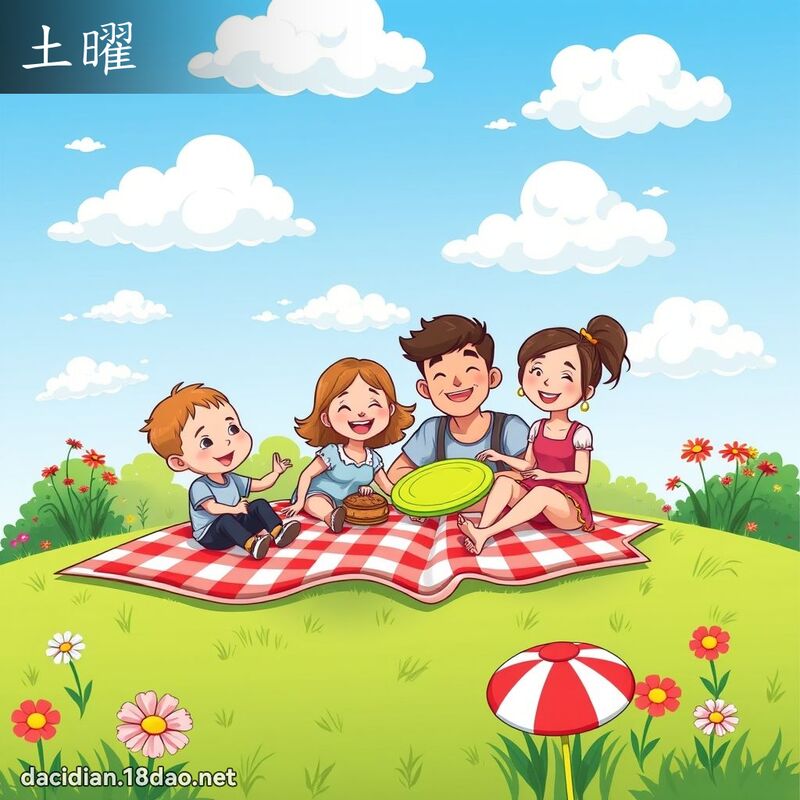 土曜 - 国语大辞典配图