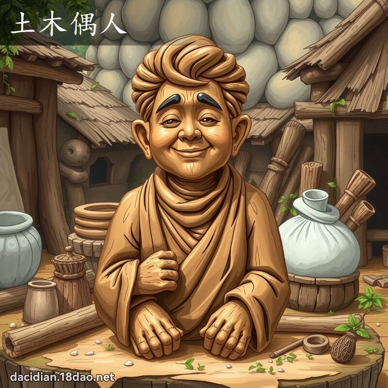 土木偶人 - 国语大辞典配图
