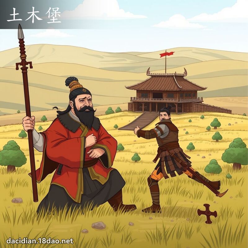 土木堡 - 國語大辭典配圖