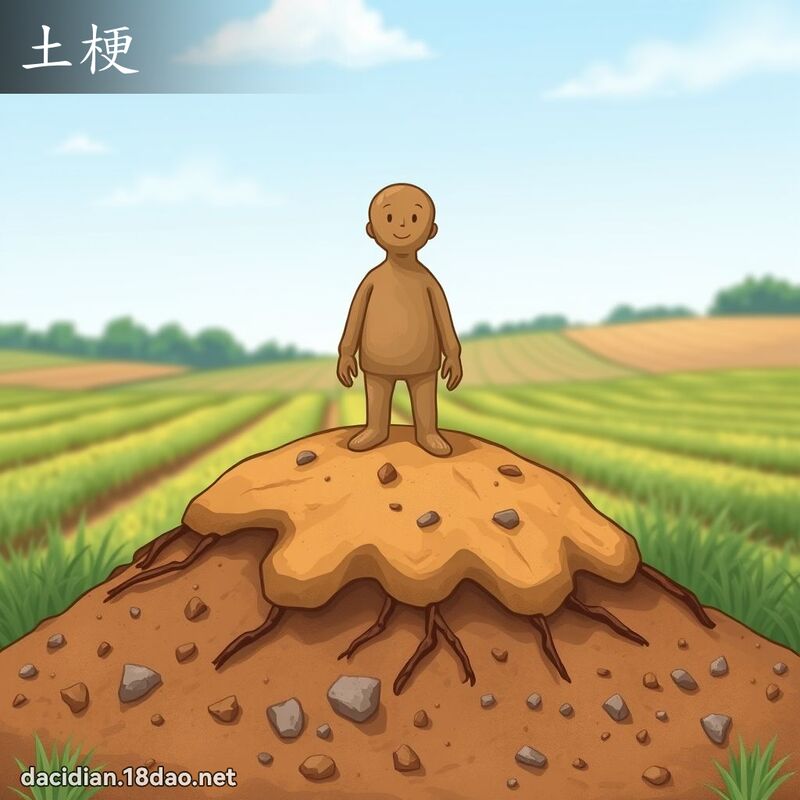 土梗 - 国语大辞典配图