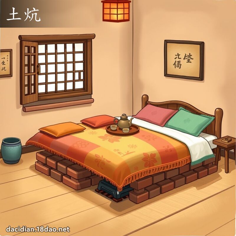 土炕 - 国语大辞典配图