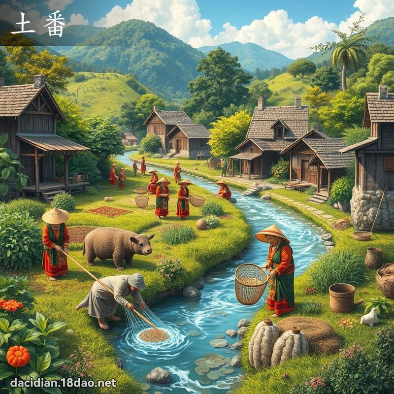 土番 - 國語大辭典配圖
