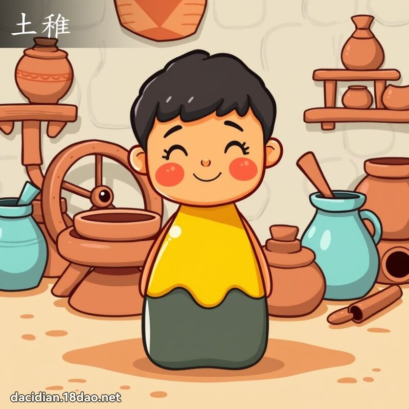 土稚 - 國語大辭典配圖