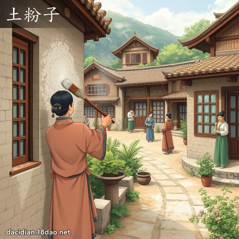 土粉子 - 国语大辞典配图
