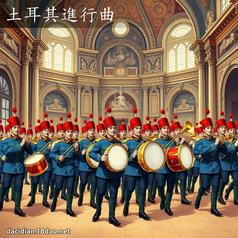 土耳其进行曲 - 国语大辞典配图