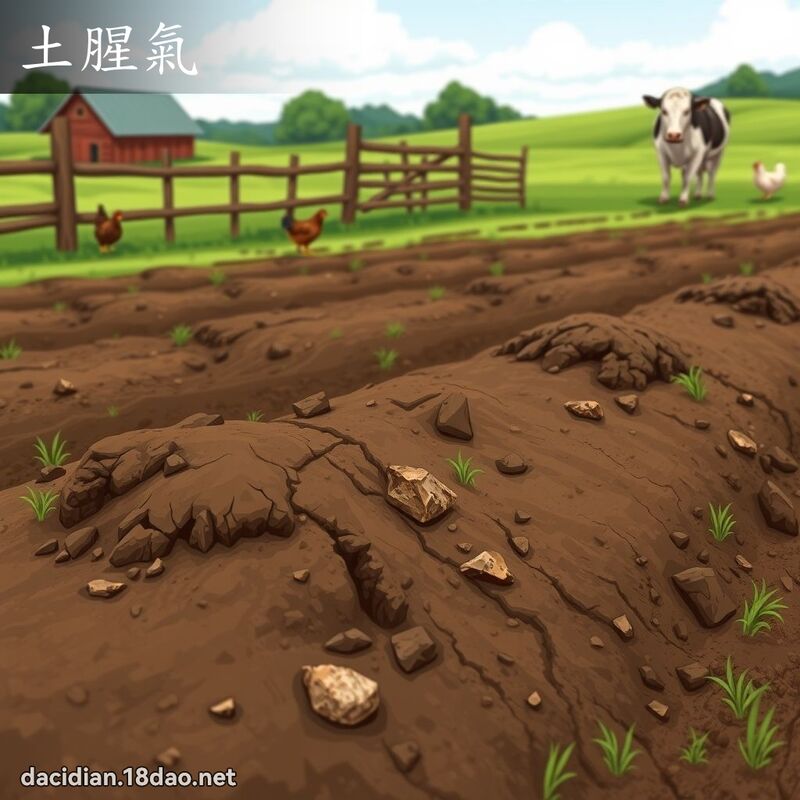 土腥气 - 国语大辞典配图