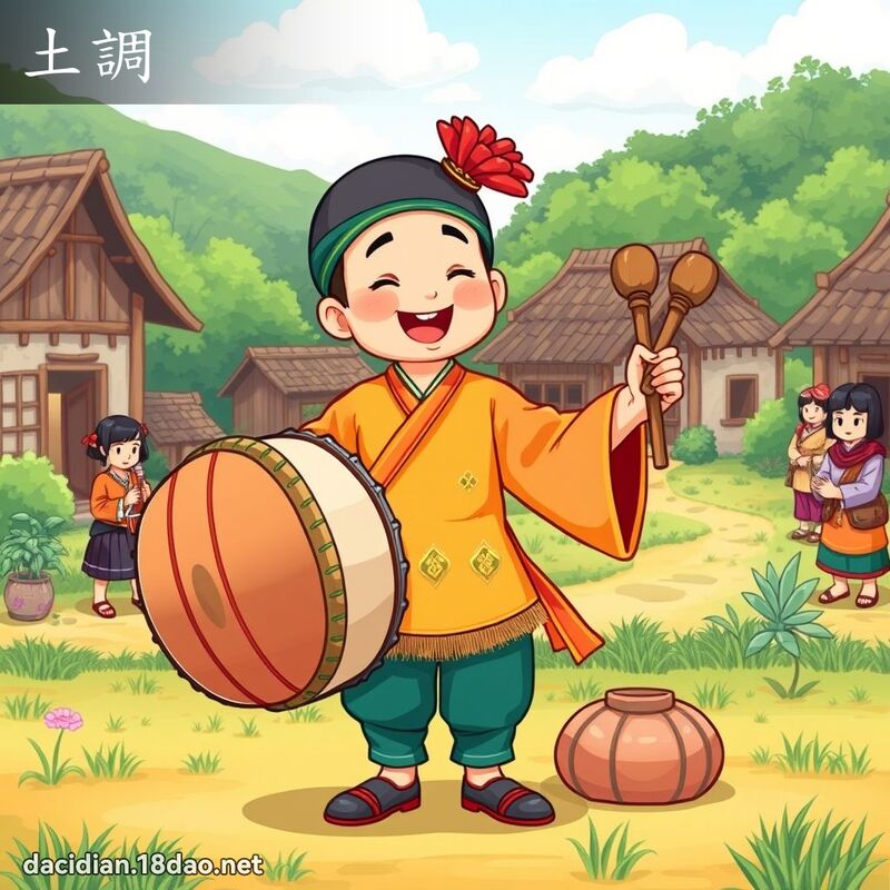 土调 - 国语大辞典配图