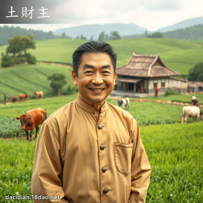 土财主 - 国语大辞典配图