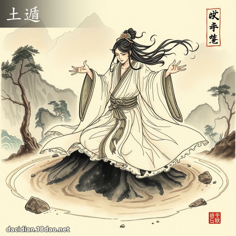 土遁 - 國語大辭典配圖