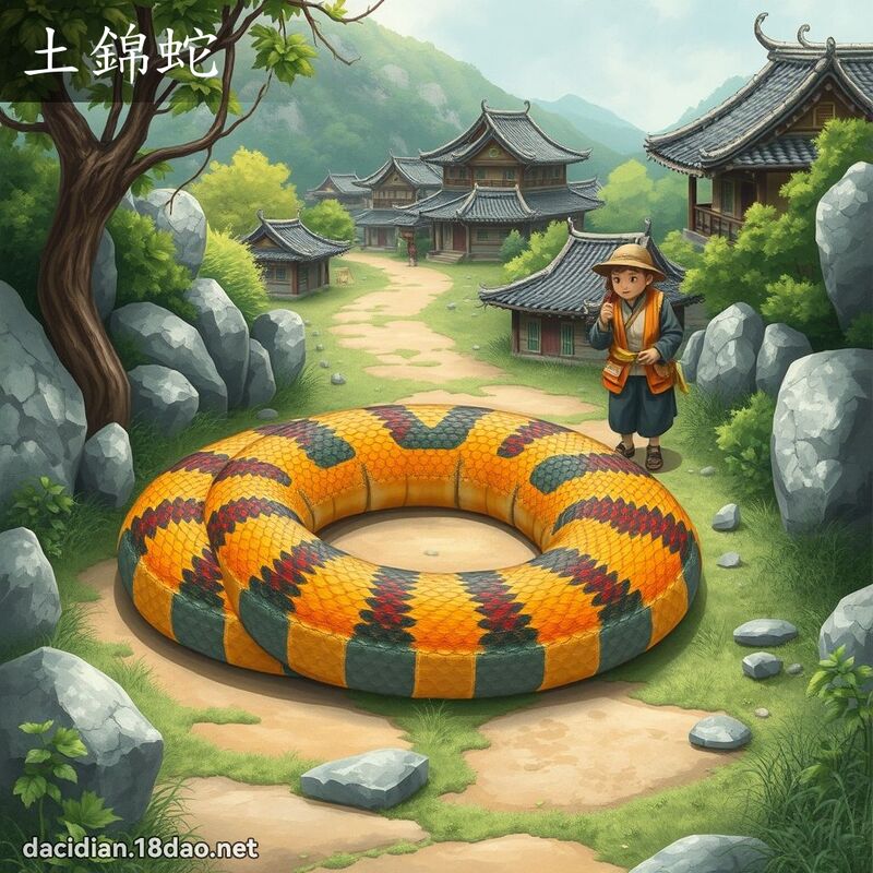 土锦蛇 - 国语大辞典配图