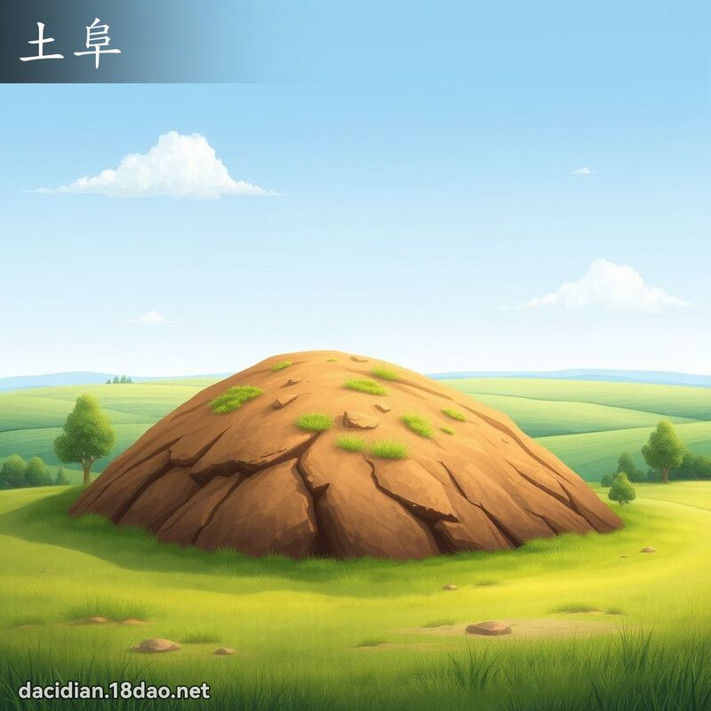 土阜 - 国语大辞典配图