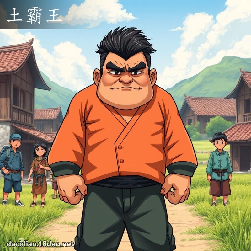 土霸王 - 国语大辞典配图